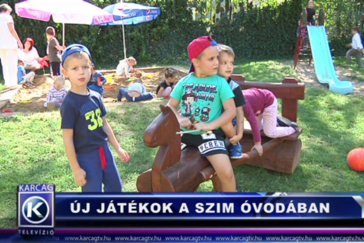 ÚJ JÁTÉKOK A SZIM ÓVODÁBAN