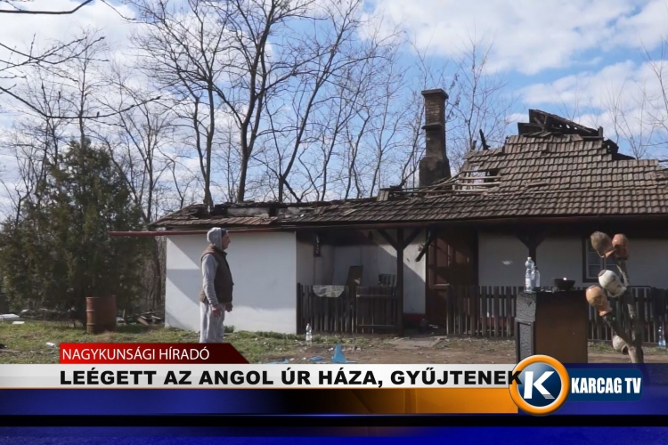 Leégett az angol úr háza, gyűjtenek