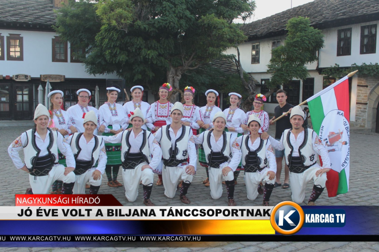 JÓ ÉVE VOLT A BILJANA TÁNCCSOPORTNAK
