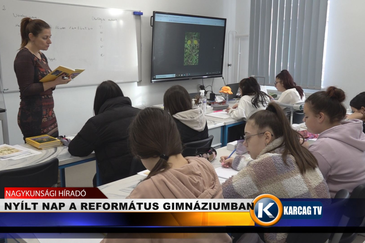 NYÍLT NAP A REFORMÁTUS GIMNÁZIUMBAN
