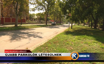 ÚJABB PARKOLÓK LÉTESÜLNEK 