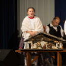 A második adventi gyertya meggyújtása