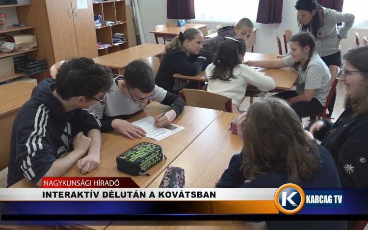 INTERAKTÍV DÉLUTÁN A KOVÁTSBAN