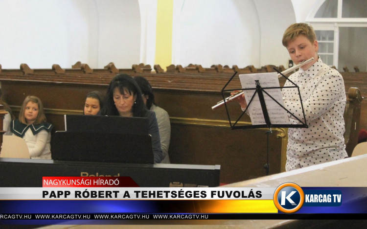 Papp Róbert a tehetséges fuvolás