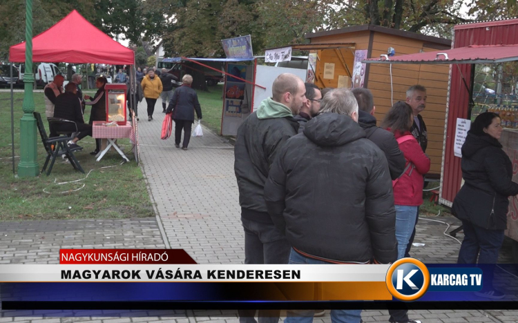 MAGYAROK VÁSÁRA KENDERESEN