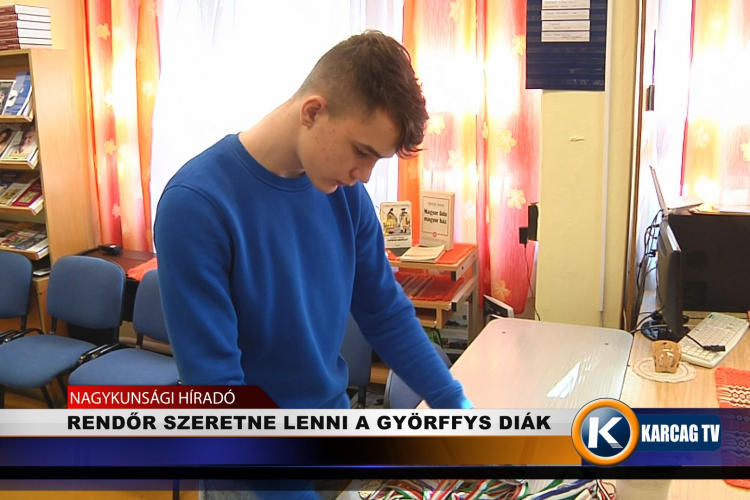 Rendőr szeretne lenni a györffys diák