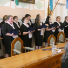 Kazah Parlament elnökének látogatása Karcagon