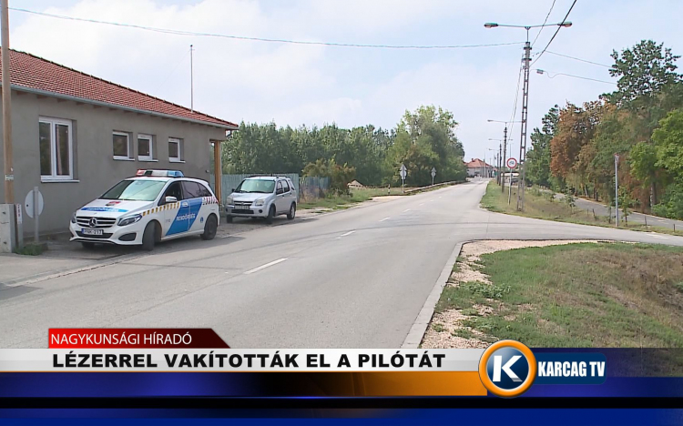 LÉZERREL VAKÍTOTTÁK EL A PILÓTÁT