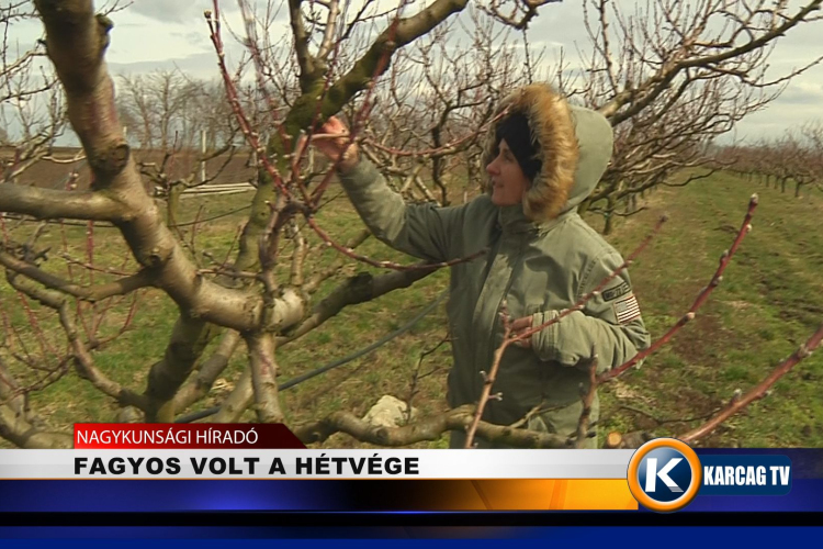 Fagyos volt a hétvége