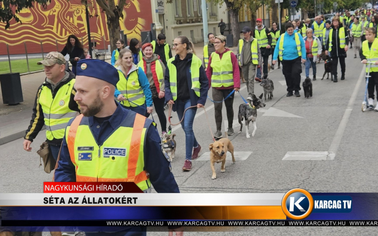 SÉTA AZ ÁLLATOKÉRT