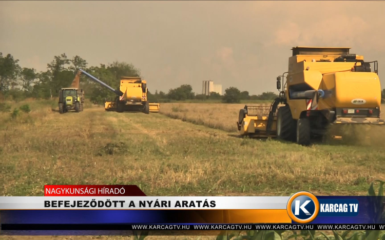 BEFEJEZŐDÖTT A NYÁRI ARATÁS