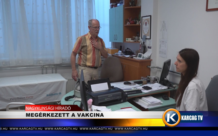 MEGÉRKEZETT A VAKCINA