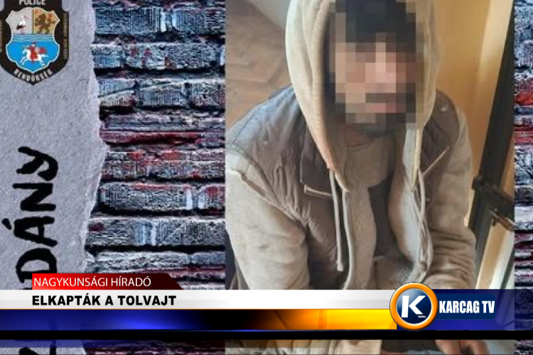 ELKAPTÁK A TOLVAJT