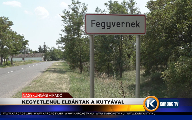 KEGYETLENÜL ELBÁNTAK A KUTYÁVAL