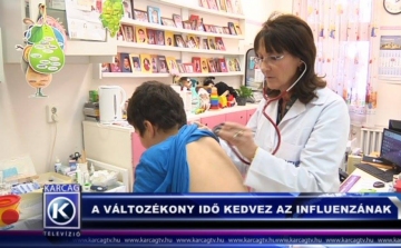 A VÁLTOZÉKONY IDŐ KEDVEZ AZ INFLUENZÁNAK