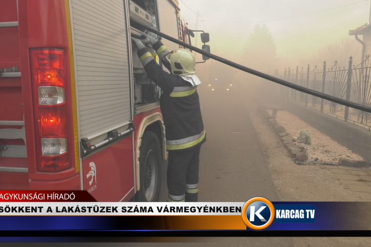 CSÖKKENT A LAKÁSTÜZEK SZÁMA VÁRMEGYÉNKBEN