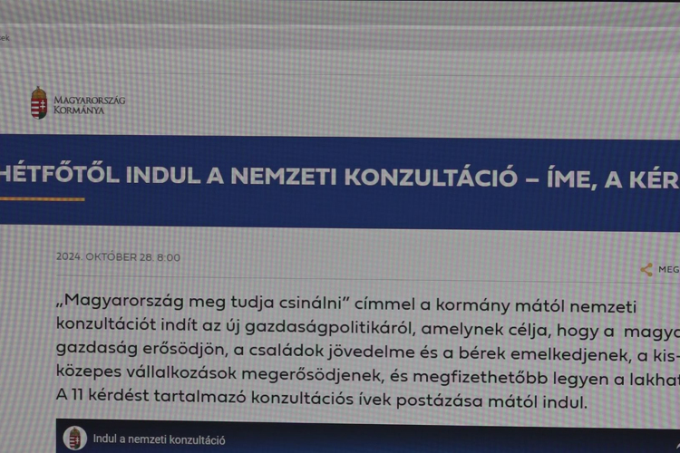 ISMÉT NEMZETI KONZULTÁCIÓ