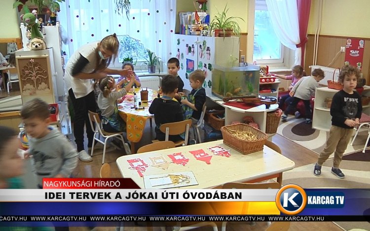 Idei tervek a Jókai úti óvodában
