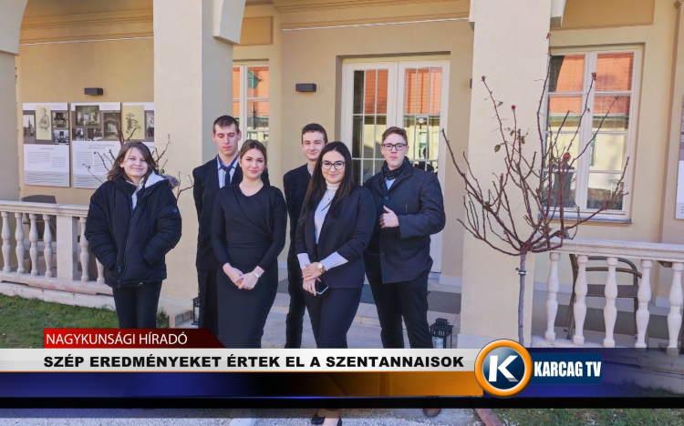 SZÉP EREDMÉNYEKET ÉRTEK EL A SZENTANNAISOK