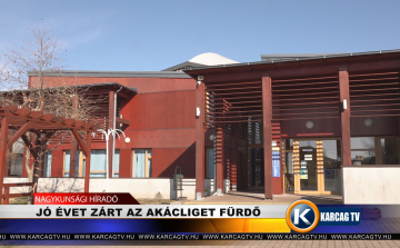 JÓ ÉVET ZÁRT AZ AKÁCLIGET FÜRDŐ