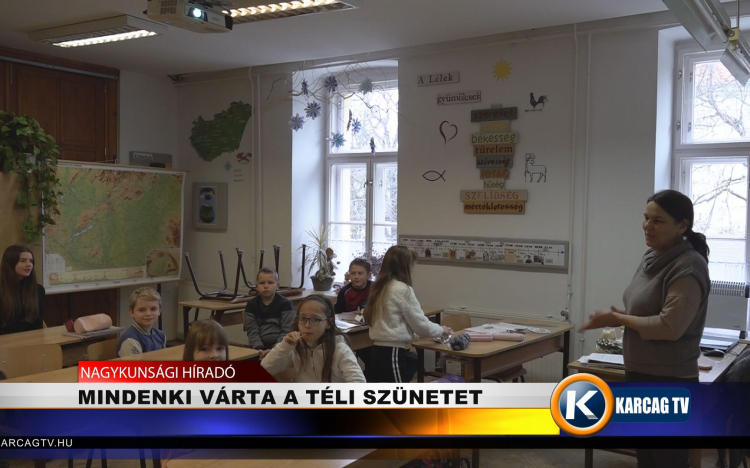 MINDENKI VÁRTA A TÉLI SZÜNETET