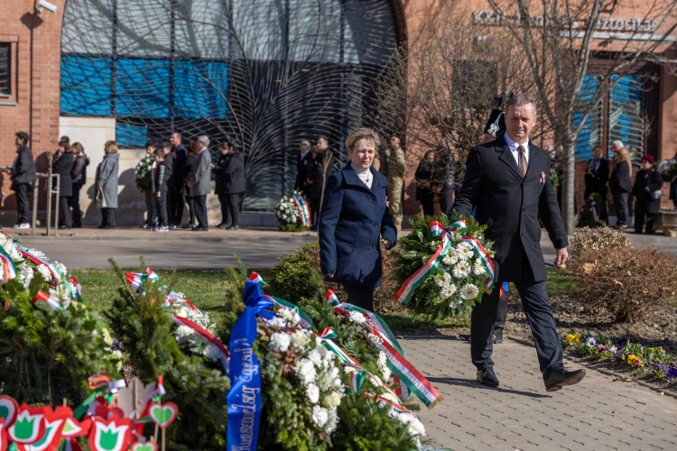 Március 15-i városi megemlékezés