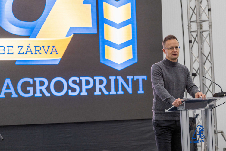 Átadták az Agrosprint Zrt. új csomagoló üzemét