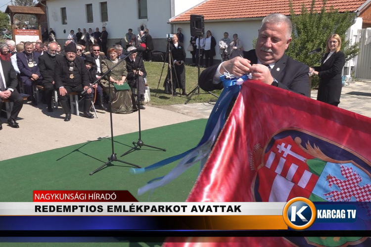 REDEMPTIOS EMLÉKPARKOT AVATTAK