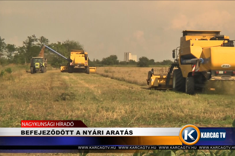 BEFEJEZŐDÖTT A NYÁRI ARATÁS