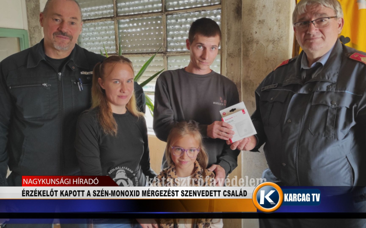 ÉRZÉKELŐT KAPOTT A SZÉN-MONOXID MÉRGEZÉST SZENVEDETT CSALÁD