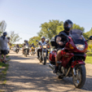 Motoros felvonulás