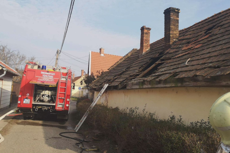  Egy lakatlan ház égett Jászberényben
