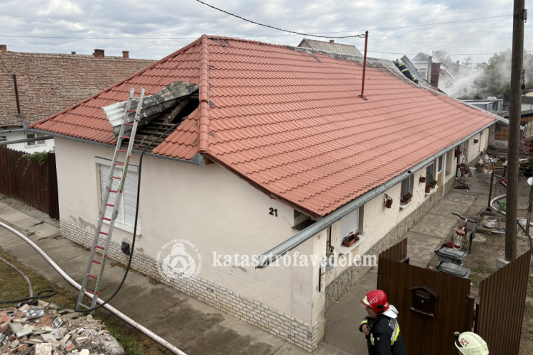 Kigyulladt egy kazánház Kunszentmártonban