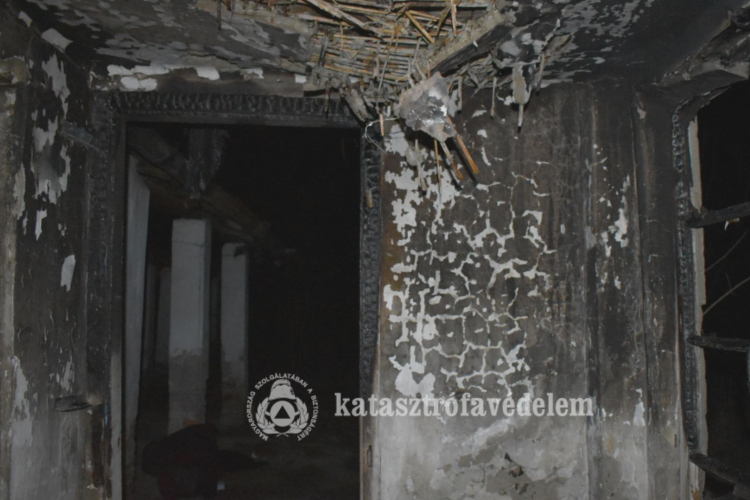 Egy ház két helyisége égett Tiszaörsön
