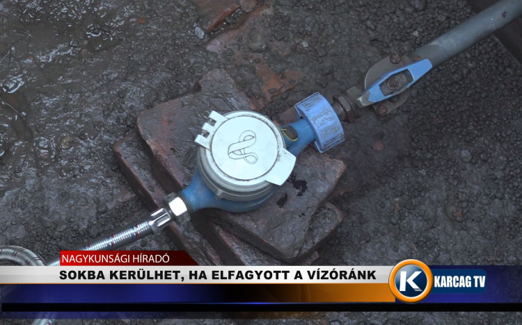 SOKBA KERÜLHET, HA ELFAGYOTT A VÍZÓRÁNK