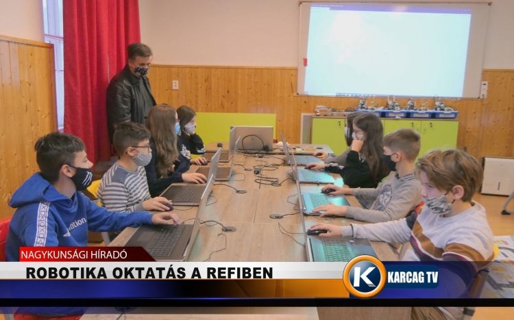 Robotika oktatás a refiben