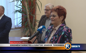 EREDMÉNYHIRDETÉS A KÁNTOR SÁNDOR TEREMBEN