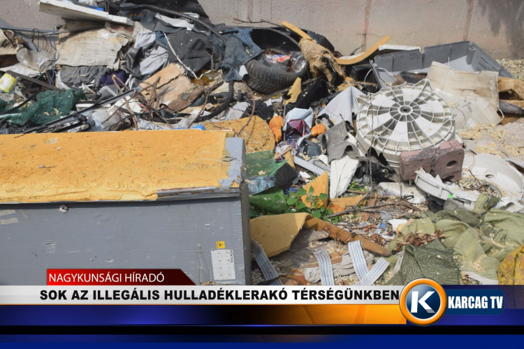 SOK AZ ILLEGÁLIS HULLADÉKLERAKÓ TÉRSÉGÜNKBEN