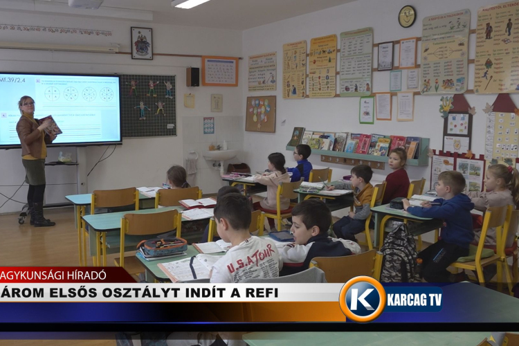 HÁROM ELSŐS OSZTÁLYT INDÍT A REFI
