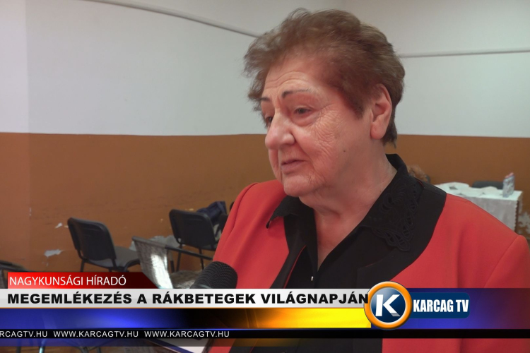 MEGEMLÉKEZÉS A RÁKBETEGEK VILÁGNAPJÁN