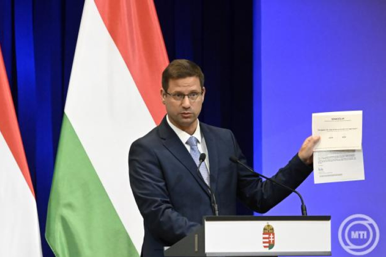 Gulyás Gergely: jövő héten kezdik postázni a szavazólapokat Ukrajna EU-csatlakozásáról