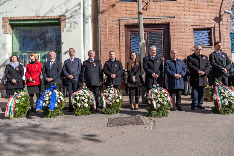 Március 15-i városi megemlékezés