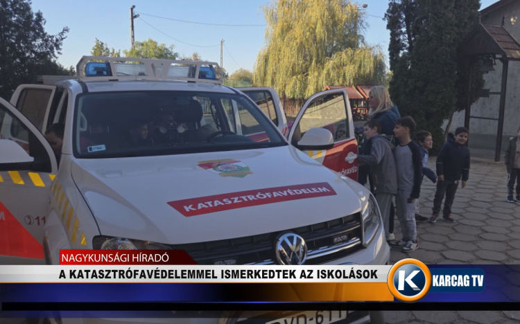 A KATASZTÓFAVÉDELEMMEL ISMERKEDTEK AZ ISKOLÁSOK