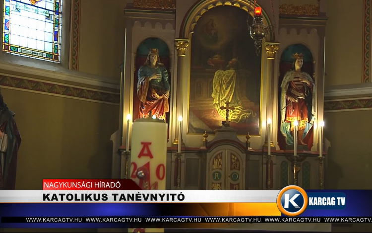 KATOLIKUS TANÉVNYITÓ