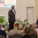 Ferencz Orsolya űrkutató, űrkutatásért felelős miniszteri biztos lakossági fóruma