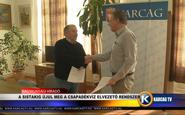 A SISTAKIG ÚJUL MEG A CSAPADÉKVÍZ ELVEZETŐ RENDSZER