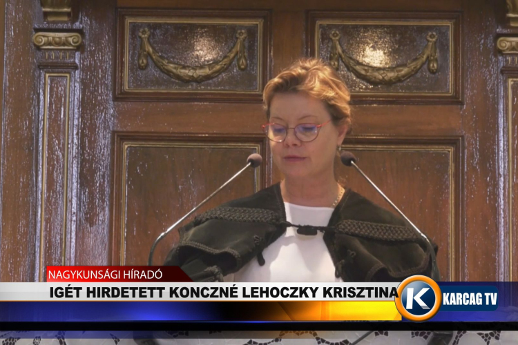 IGÉT HIRDETETT KONCZNÉ LEHOCZKY KRISZTINA