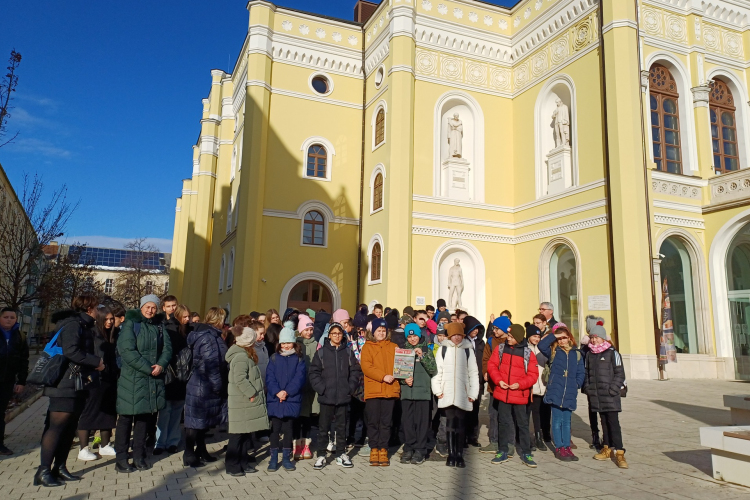 Színházban jártak a Györffysek