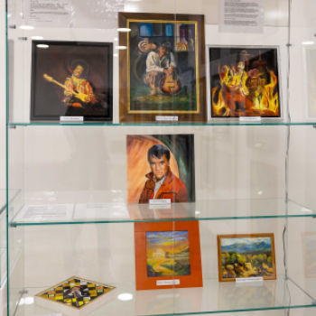 Takács Rudolf és Dr. Balla Katalin karcagi képzőművészek kiállítása