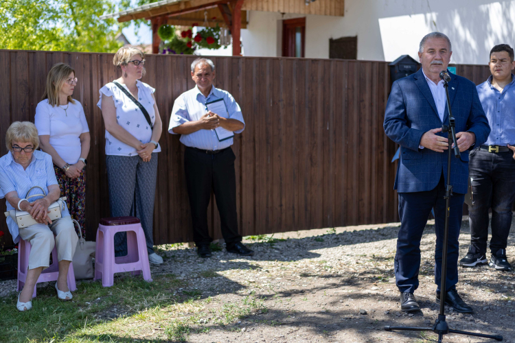 Emlékpark Farkas Zoltánné Rózsika néni tiszteletére